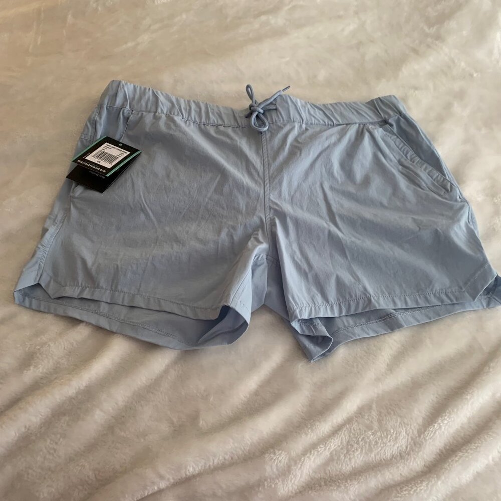 Real Tree Hybrid Fishing Light Blue Shorts Size 2XL  NWT